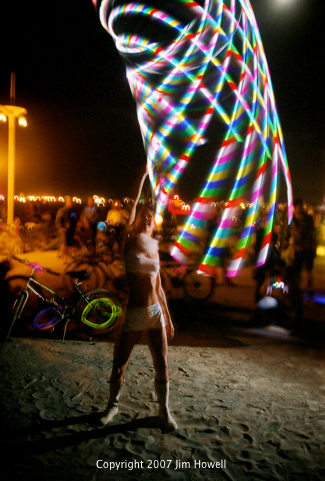 Swirling Girl